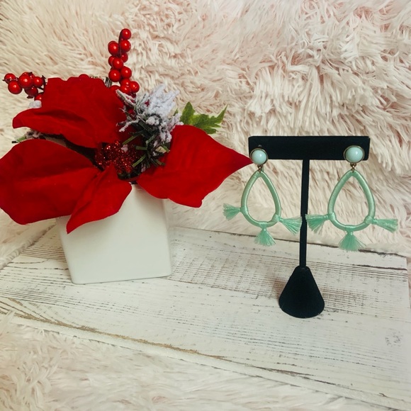 NEW | Sugarfix by Baublebar Mint Hoop Earrings - Picture 2 of 2